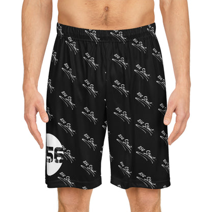 856 STREET SCRIPT BASKETBALL SHORTS (AOP)