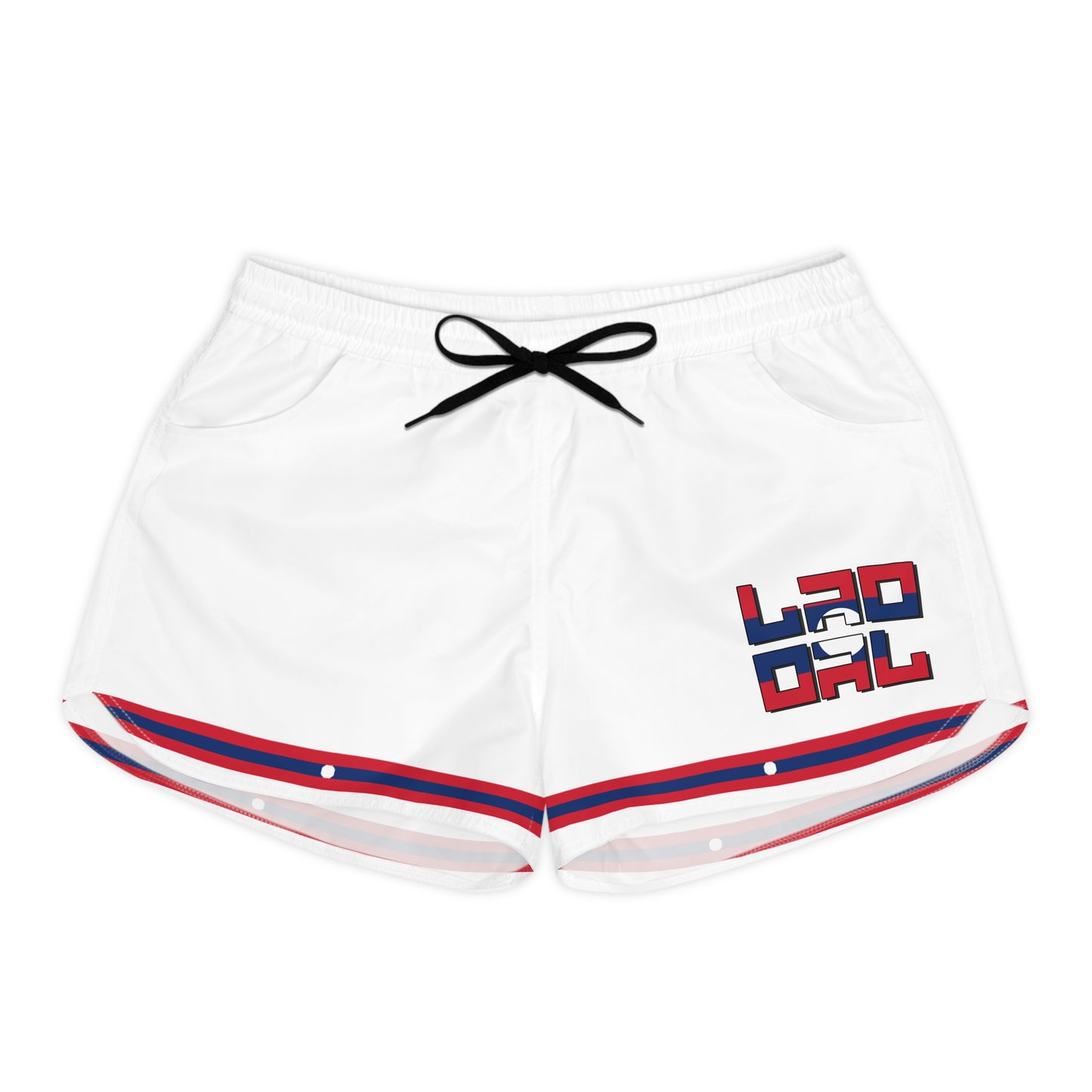 WHITE LAO RETRO WOMEN'S SHORTS