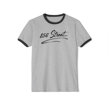 856 STREET SCRIPT RINGER T-SHIRT