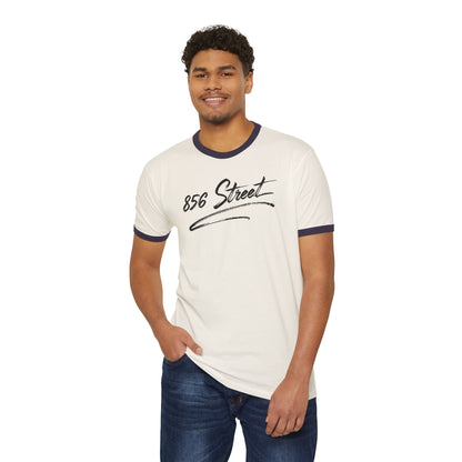 856 STREET SCRIPT RINGER T-SHIRT