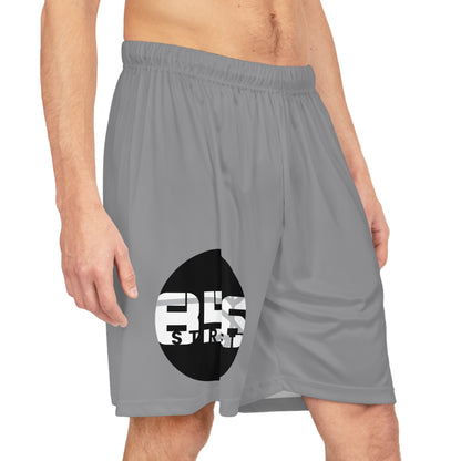 856 STREET BASKETBALL SHORTS (GRAY)