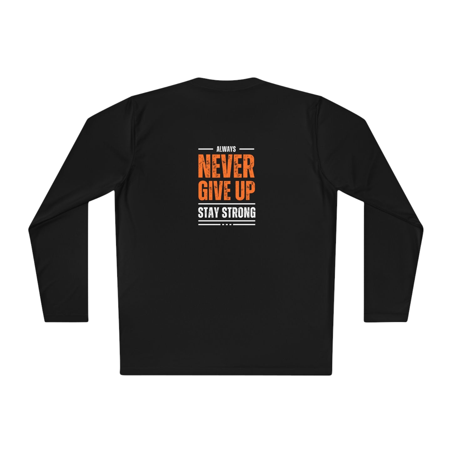 856 STREET + NEVER GIVE UP LONG SLEEVE T-SHIRT