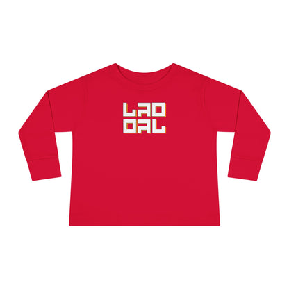 TODDLER'S LAO RETRO LONG SLEEVE TEE