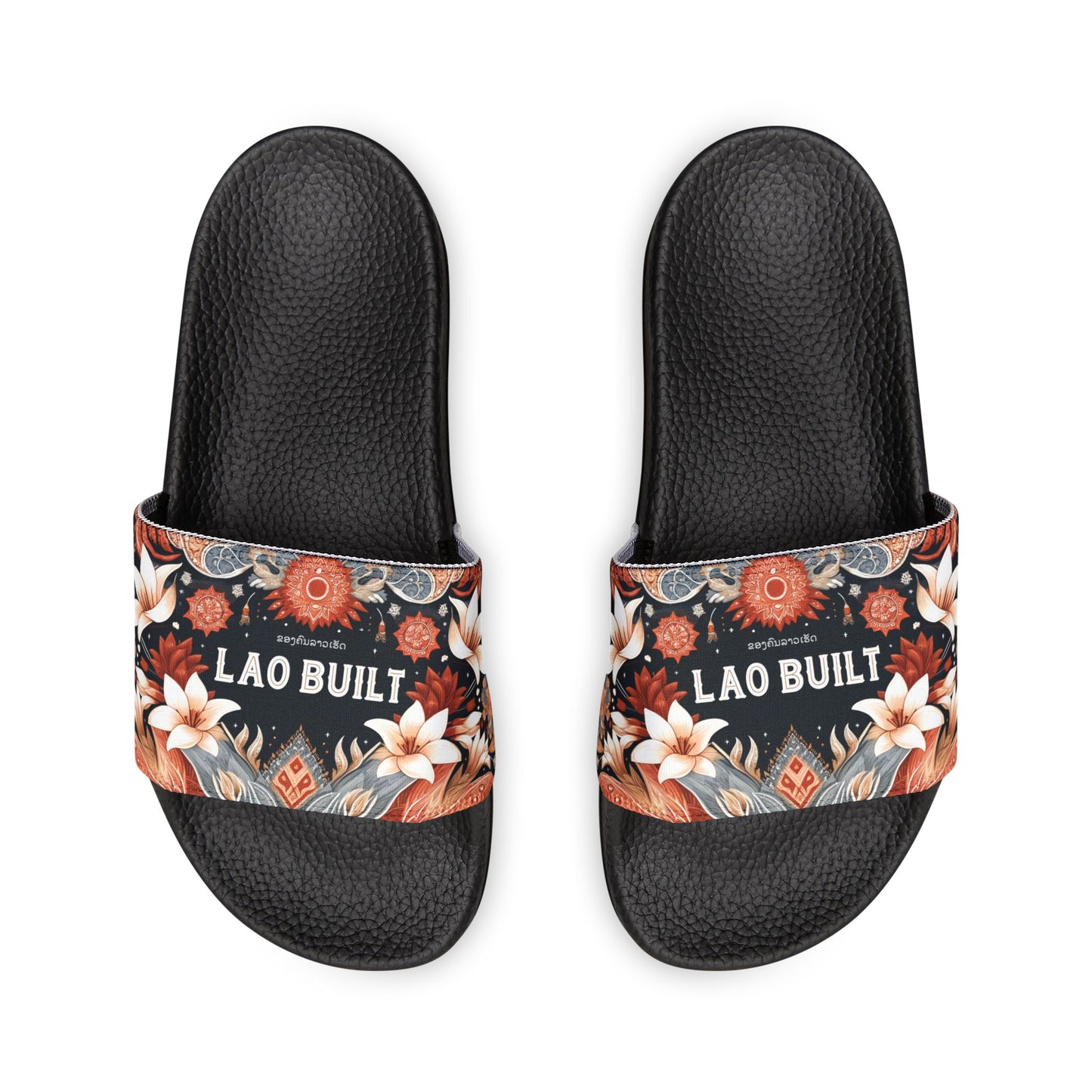 KID'S LAOBUILT BANNER SLIPPERS