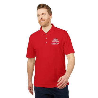 ADIDAS + LAOBUILT UNISEX PERFORMANCE POLO (EMBROIDERY)