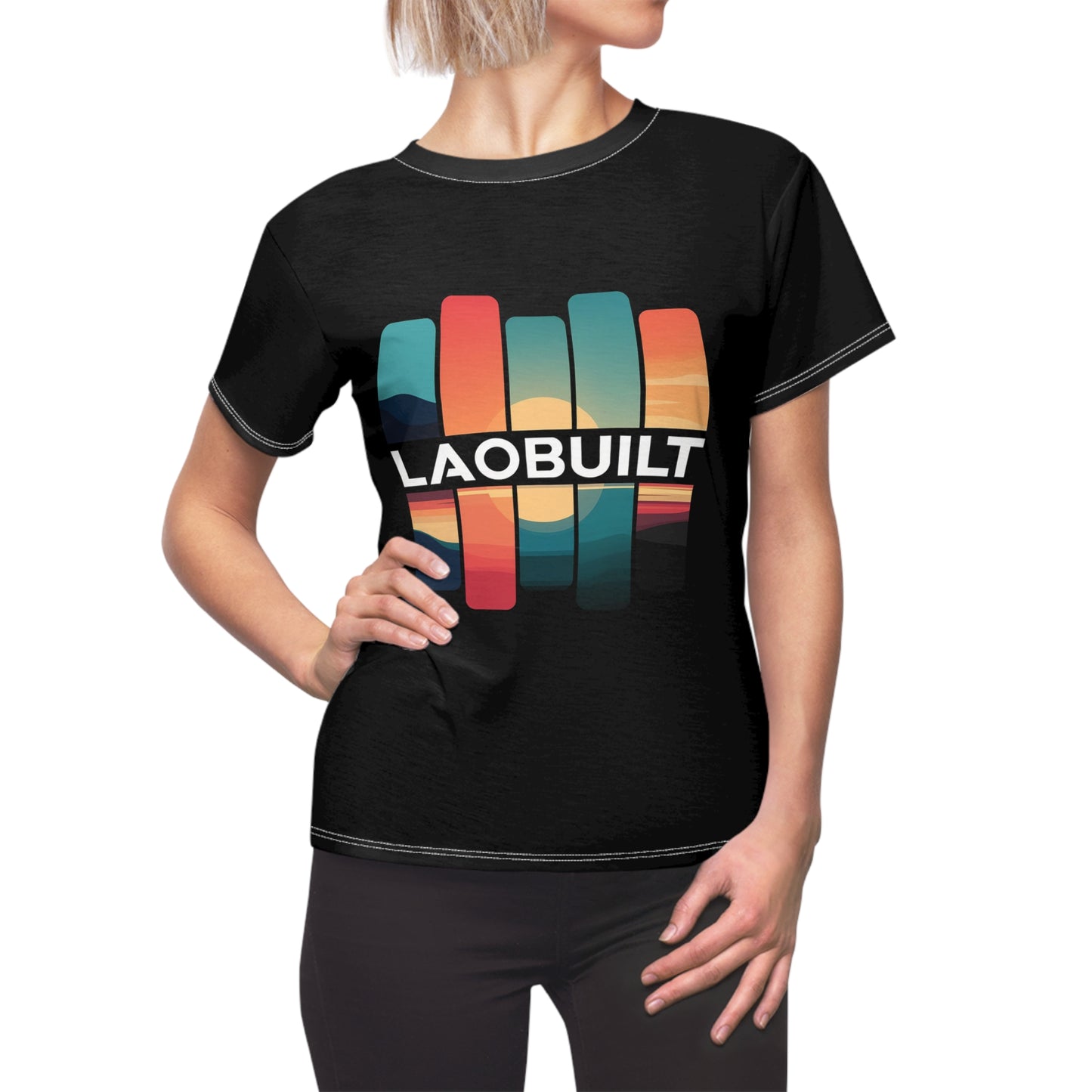 WOMEN'S LAOBUILT SUNSET T-SHIRT