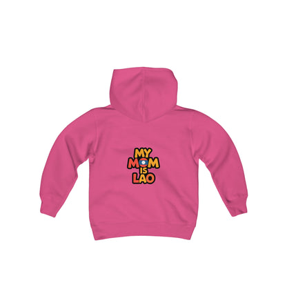 KID'S MY MOM IS LAO HOODED SWEATSHIRT