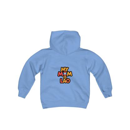 KID'S MY MOM IS LAO HOODED SWEATSHIRT