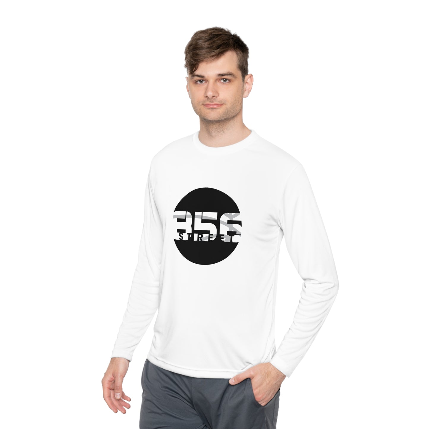 856 STREET + NEVER GIVE UP LONG SLEEVE T-SHIRT