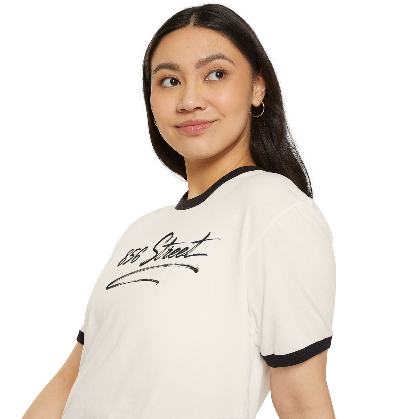 856 STREET SCRIPT RINGER T-SHIRT