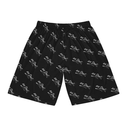 856 STREET SCRIPT BASKETBALL SHORTS (AOP)