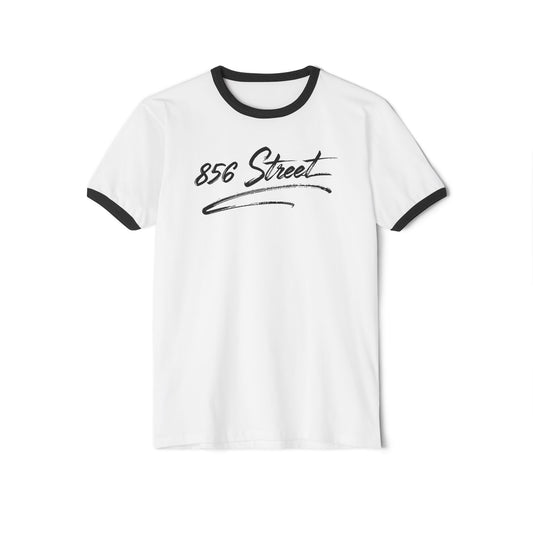 856 STREET SCRIPT RINGER T-SHIRT