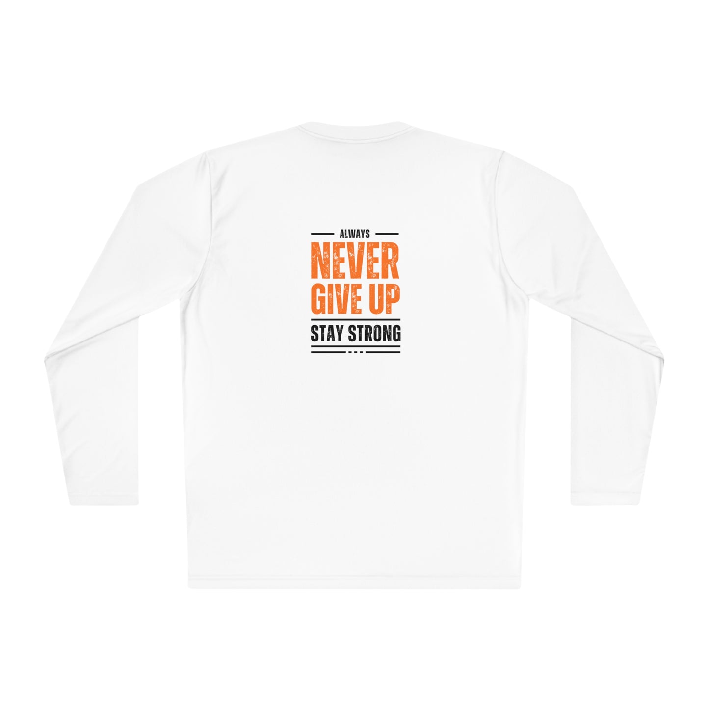 856 STREET + NEVER GIVE UP LONG SLEEVE T-SHIRT