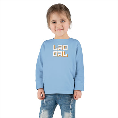 TODDLER'S LAO RETRO LONG SLEEVE TEE