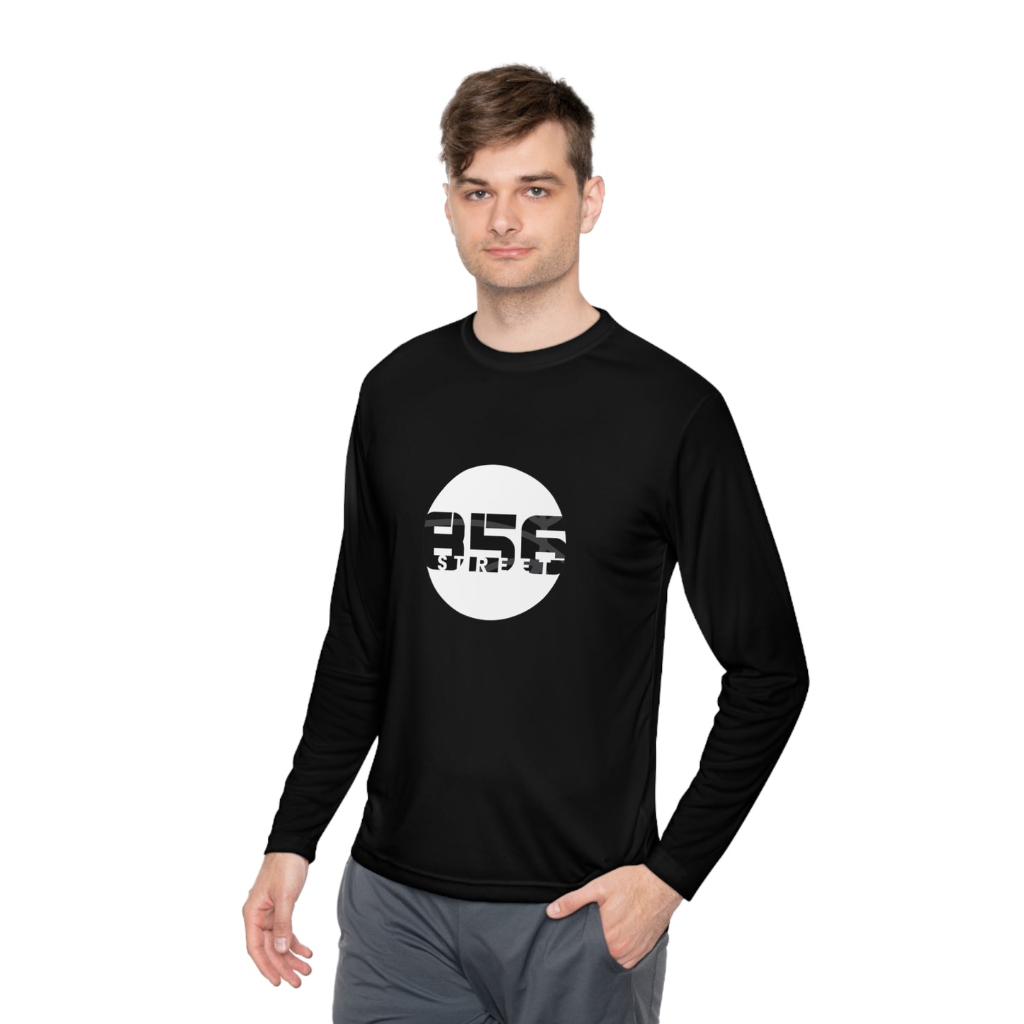 856 STREET + NEVER GIVE UP LONG SLEEVE T-SHIRT