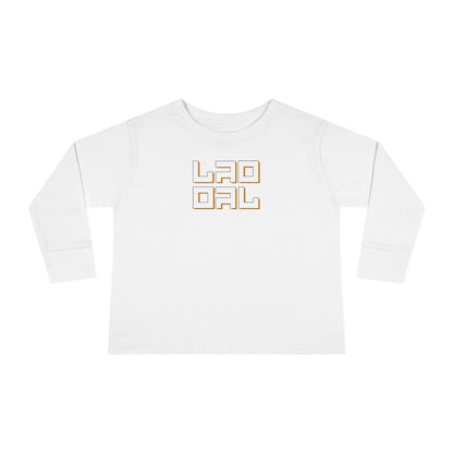 TODDLER'S LAO RETRO LONG SLEEVE TEE